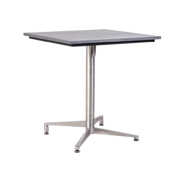 Table Victory stainless steel stone grey
