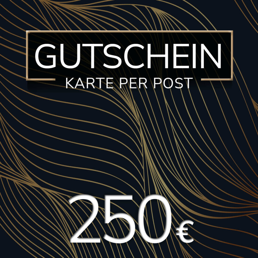 250€-Gutschein (Karte per Post)