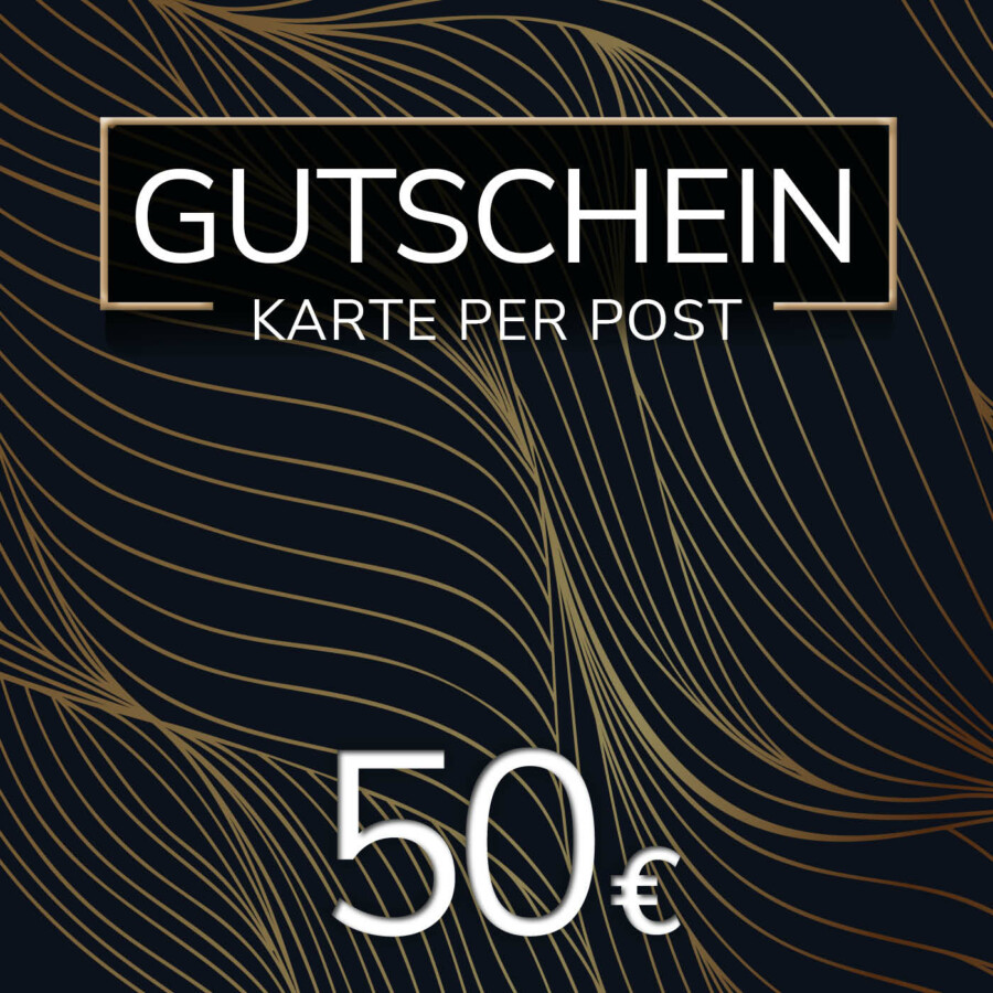50€-Gutschein (Karte per Post)